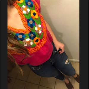 Handmade Mexican Blouse 💗
